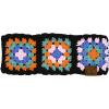 imageCC Multi Color Crochet Beanie ampamp Headwrap for Women Unisex  Stretchable Soft Warm Knit Winter Skully HatBlack
