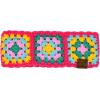 imageCC Multi Color Crochet Beanie ampamp Headwrap for Women Unisex  Stretchable Soft Warm Knit Winter Skully HatFuchsia