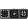 imageCC Multi Color Crochet Beanie ampamp Headwrap for Women Unisex  Stretchable Soft Warm Knit Winter Skully HatGrey