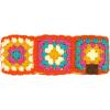 imageCC Multi Color Crochet Beanie ampamp Headwrap for Women Unisex  Stretchable Soft Warm Knit Winter Skully HatOrange