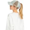 imageCC Pony Cap for WomenDistressed Semi Side Mesh Lt Sage
