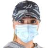 imageCC Ponycap Criss Cross Messy Bun Side Button for Mask Adjustable Baseball CapBlue Camo