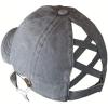 imageCC Ponycap Criss Cross Messy Bun Side Button for Mask Adjustable Baseball CapGray