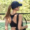 imageCC Ponycap Messy High Bun Ponytail Adjustable Trucker Baseball Cap HatNavy