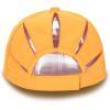 imageCC Ponycap Messy High Bun Ponytail Adjustable Trucker Baseball Cap HatOrange