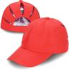 imageCC Ponycap Messy High Bun Ponytail Adjustable Trucker Baseball Cap HatRed
