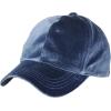 imageCC Ponycap Messy High Bun Ponytail Soft Velvet Adjustable Baseball Cap HatDenim