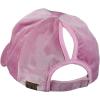 imageCC Ponycap Messy High Bun Ponytail Soft Velvet Adjustable Baseball Cap HatRose