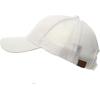 imageCC Ponytail Messy Buns Trucker Ponycaps Plain Baseball Visor Cap Dad Hat White