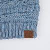 imageCC Ribbed Confetti Knit Beanie Tail Hat for Adult MB33Denim
