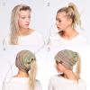 imageCC Ribbed Confetti Knit Beanie Tail Hat for Adult MB33Dkmelgrey Ombre