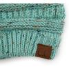 imageCC Ribbed Confetti Knit Beanie Tail Hat for Adult MB33Mint