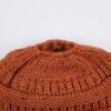imageCC Ribbed Confetti Knit Beanie Tail Hat for Adult MB33Rust