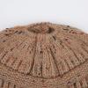 imageCC Ribbed Confetti Knit Beanie Tail Hat for Adult MB33Taupe