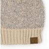 imageCC Sequin Pom Beanie for Women  Acrylic Stretchable Soft Warm Knit Winter Skully Hat with Yarn PomSequinbeige  Silver