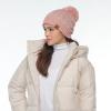 imageCC Sequin Pom Beanie for Women  Acrylic Stretchable Soft Warm Knit Winter Skully Hat with Yarn PomSequinrose  Rose