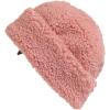 imageCC Sherpa Cuff Beanie Hat Suede Logo and Sherpa Mitten Gloves HAT008MT008Rosebeanie