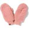 imageCC Sherpa Cuff Beanie Hat Suede Logo and Sherpa Mitten Gloves HAT008MT008Rosegift Set