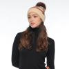 imageCC Southwest Pattern Pom Beanie for WomenAztecbeige