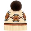 imageCC Southwest Pattern Pom Beanie for WomenAztecbeige