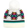 imageCC Southwest Pattern Pom Beanie for WomenAztecivory