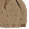 imageCC Star Stud Fur Pom Beanie for Women  Recycled Yarn Stretchable Soft Warm Knit Winter Skully Hat with Faux Fur PomStar Studtaupe