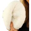 imageCC Toddler Sherpa Fuzzy Lining Baby Beanie Hat for Kid Chunky Knitted with Pom Pom for Boys Girls Ages 25 YearsIvory