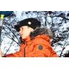 imageCC Toddler Trendy Warm Oversized Chunky Soft Oversized Ribbed Slouchy Knit Hat with Visor BrimBlack
