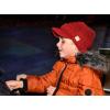 imageCC Toddler Trendy Warm Oversized Chunky Soft Oversized Ribbed Slouchy Knit Hat with Visor BrimRed
