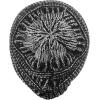 imageCC Trendy Warm Chunky Soft Stretch Cable Knit BeanieBlackMet Silver