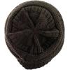 imageCC Trendy Warm Chunky Soft Stretch Cable Knit BeanieBrown