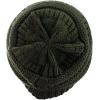 imageCC Trendy Warm Chunky Soft Stretch Cable Knit BeanieDark Olive