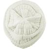 imageCC Trendy Warm Chunky Soft Stretch Cable Knit BeanieIvory