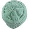 imageCC Trendy Warm Chunky Soft Stretch Cable Knit BeanieMint