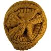imageCC Trendy Warm Chunky Soft Stretch Cable Knit BeanieMustard
