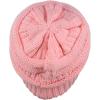 imageCC Trendy Warm Chunky Soft Stretch Cable Knit BeaniePale Pink