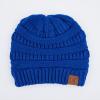 imageCC Trendy Warm Chunky Soft Stretch Cable Knit BeanieRoyal Blue