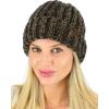 imageCC Unisex Chenille Soft Warm Stretchy Thick Cuffed Knit Beanie Cap HatNew Olive