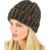 imageCC Unisex Chenille Soft Warm Stretchy Thick Cuffed Knit Beanie Cap HatNew Olive