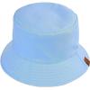 imageCC Unisex Packable Bucket Sun Beach Pool Fisherman HatTie Dyed Hot PinkLt Blue