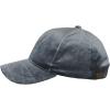 imageCC Unisex Soft Velvet Crushable Blank Adjustable Baseball Cap HatDark Gray