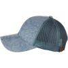 imageCC Unisex Tie Dye Pattern Front Panel Adjustable Mesh Trucker Baseball CapDenim