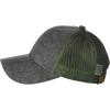 imageCC Unisex Tie Dye Pattern Front Panel Adjustable Mesh Trucker Baseball CapOlive