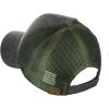 imageCC Unisex Tie Dye Pattern Front Panel Adjustable Mesh Trucker Baseball CapOlive