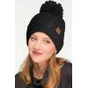imageCC Unisex Warm Soft Knit Pom Beanie HatWaffle Knit Winter Mint