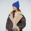 imageCC Unisex Winter Thick Knit Plain Cuff Skull Cap Beanie HatCobalt Blue