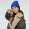 imageCC Unisex Winter Thick Knit Plain Cuff Skull Cap Beanie HatCobalt Blue