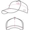 imageCC Washed Denim CrissCross Ponytail Cap Epoxy Button for face mask Face Mask not Included BT799Mint
