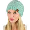 imageCC Womens Chenille Soft Warm Thick Knit Beanie Cap HatMint