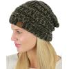 imageCC Womens Chenille Soft Warm Thick Knit Beanie Cap HatNew Olive